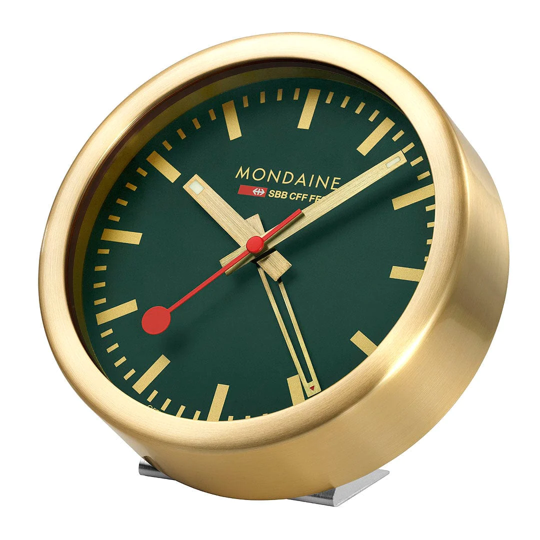 Table-Clock-125mm-Forest-Green